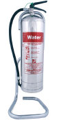Polished Single Fire Extinguisher Stand
