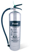 9Litre Stainless Steel Foam Fire Extinguisher