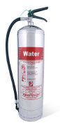 9Litre Polished Steel Water Fire Extinguisher